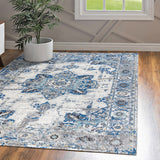JONATHAN Y Traditional Persian Boho Vintage Medallion Area Rug