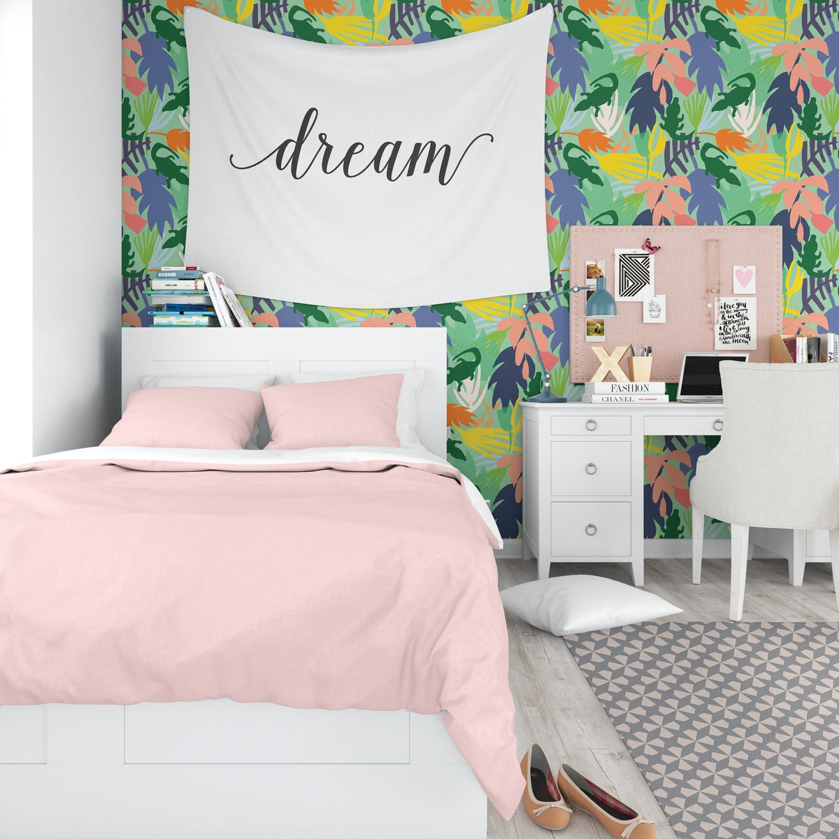 JUNGLE BEAT Peel and Stick Wallpaper By Kavka Designs
