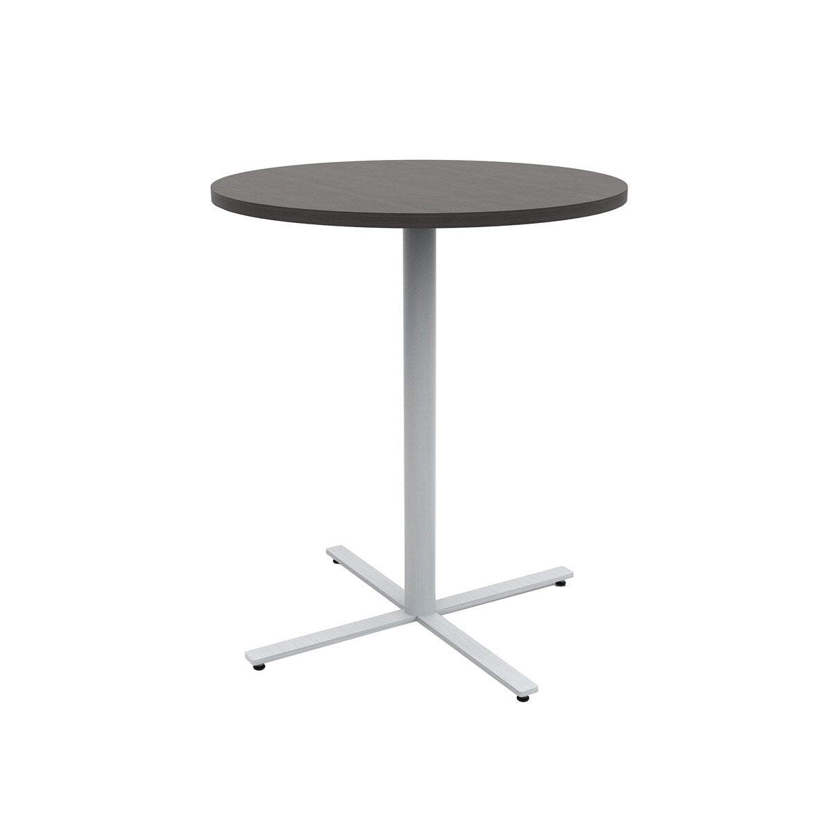 JURNI 42" Tall Pub Table, 36" Round Bar Table