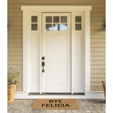 J&M Bye Felicia Vinyl Back Coir Doormat 18x30 - 18x30"