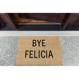 J&M Bye Felicia Vinyl Back Coir Doormat 18x30 - 18x30"