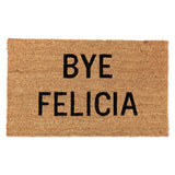 J&M Bye Felicia Vinyl Back Coir Doormat 18x30 - 18x30"