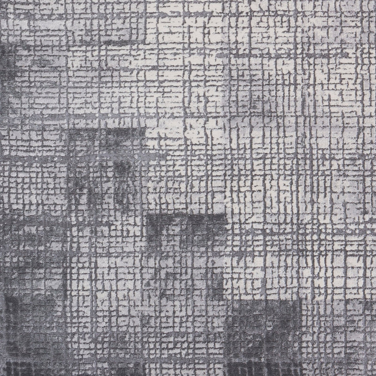 Jaden Tonal Abstract Grey Area Rug - 6'7" x 9'6"