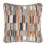 Jadran Indoor/Outdoor Multi-Color Abstract Throw Pillow