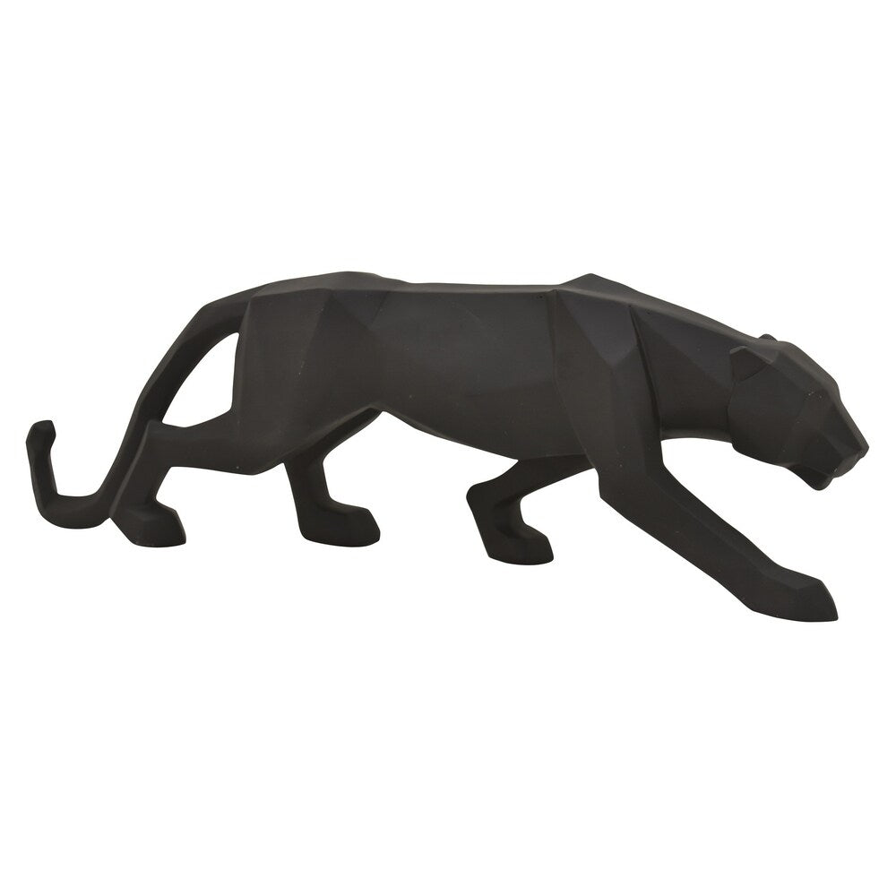 Jaguar Tabletop in Black Resin / Magnesium 17in L x 3in W x 5in H