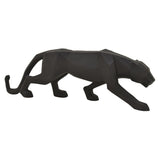 Jaguar Tabletop in Black Resin / Magnesium 17in L x 3in W x 5in H