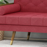 Jalon Tufted Fabric Sofa by Christopher Knight Home