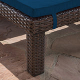 Jamaica Outdoor Chaise Lounge with Cushion by Christopher Knight Home