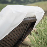 Jamaica Outdoor Chaise Lounge with Cushion by Christopher Knight Home