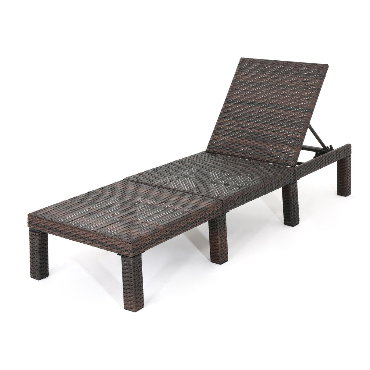 Jamaica Outdoor Chaise Lounge with Cushion by Christopher Knight Home