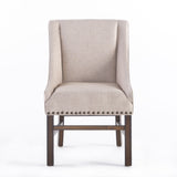 James Contemporary Fabric Upholstered Dining Chairs (Set of 2) by Christopher Knight Home