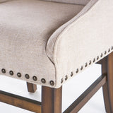 James Contemporary Fabric Upholstered Dining Chairs (Set of 2) by Christopher Knight Home
