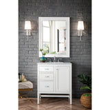 James Martin Vanities Addison 30" Single Vanity, Glossy White