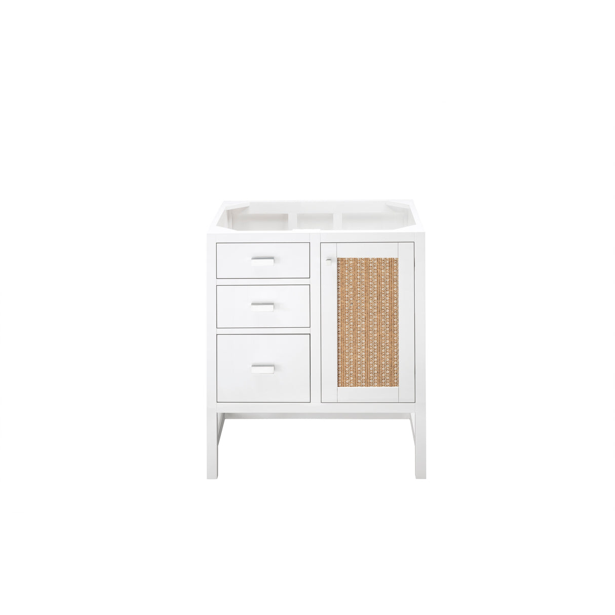 James Martin Vanities Addison 30" Single Vanity, Glossy White