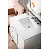 James Martin Vanities Addison 30" Single Vanity, Glossy White