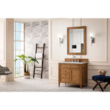 James Martin Vanities Brittany 36" Single Vanity, Saddle Brown