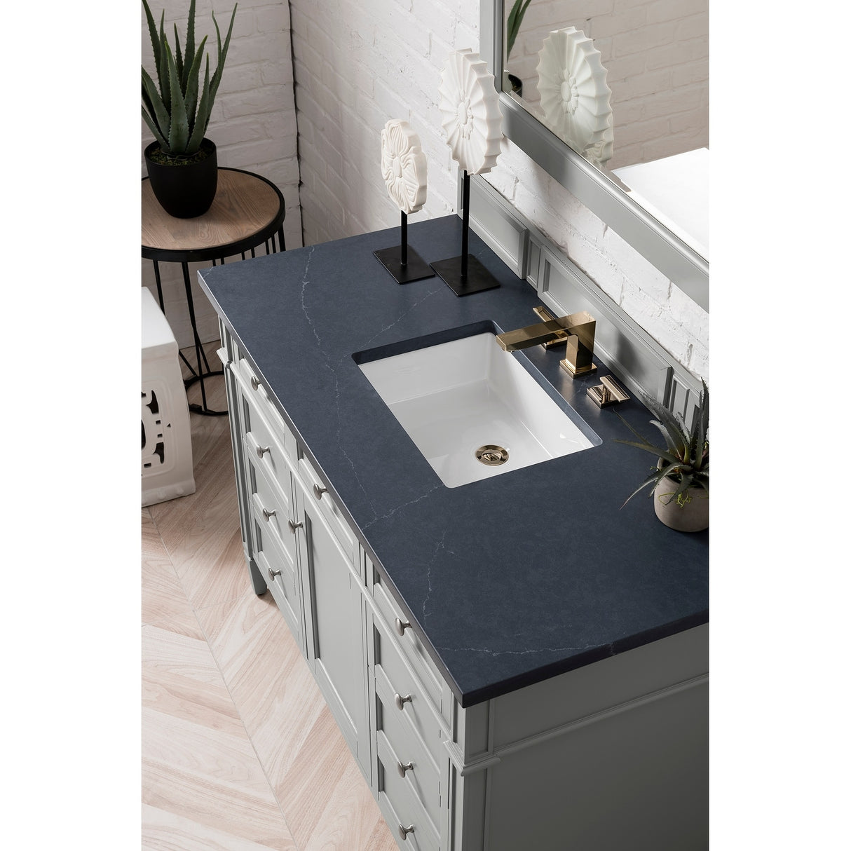 James Martin Vanities Brittany 48" Single Vanity, Urban Gray