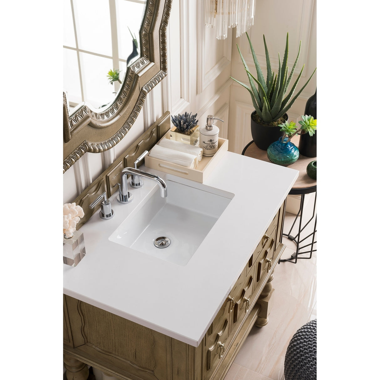 James Martin Vanities Castilian 36" Single Vanity, Empire Gray