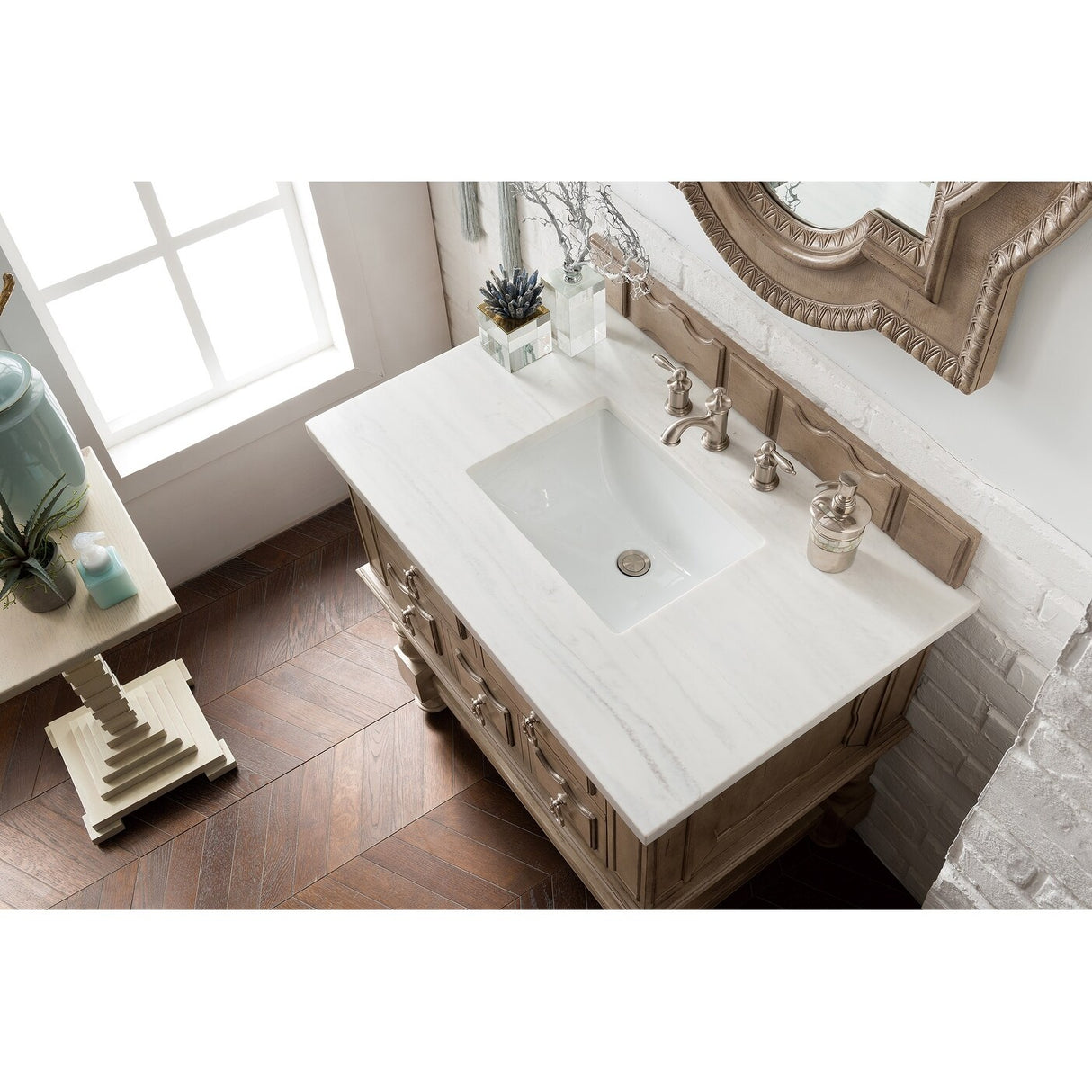 James Martin Vanities Castilian 36" Single Vanity, Empire Gray