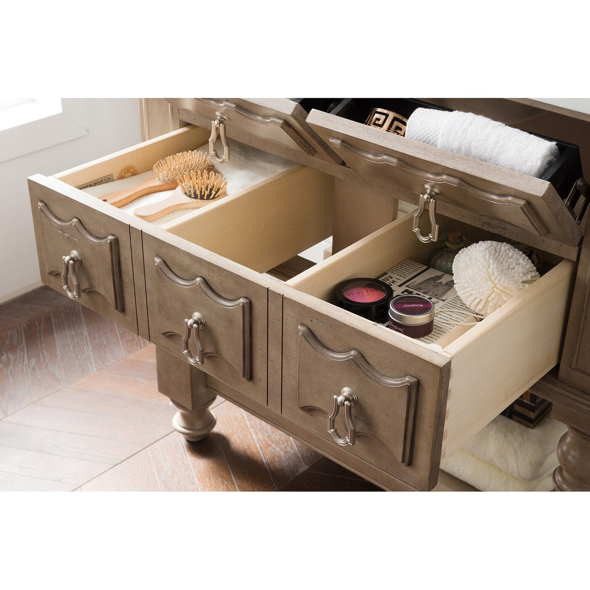 James Martin Vanities Castilian 36" Single Vanity, Empire Gray