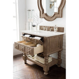James Martin Vanities Castilian 36" Single Vanity, Empire Gray