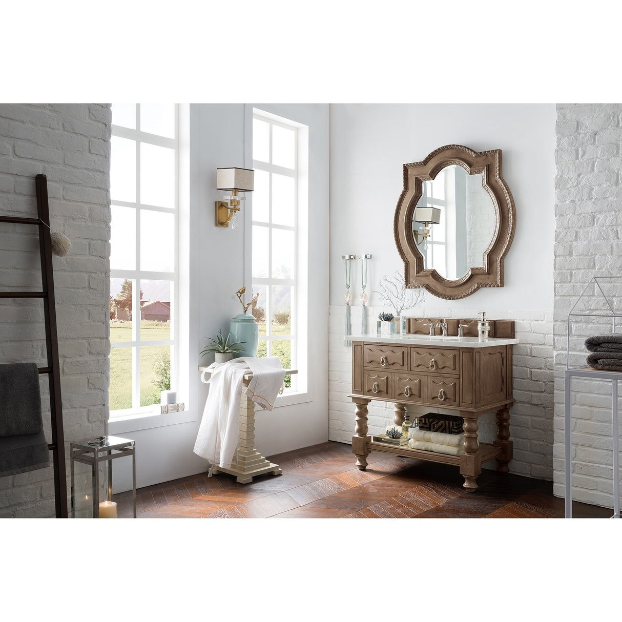James Martin Vanities Castilian 36" Single Vanity, Empire Gray