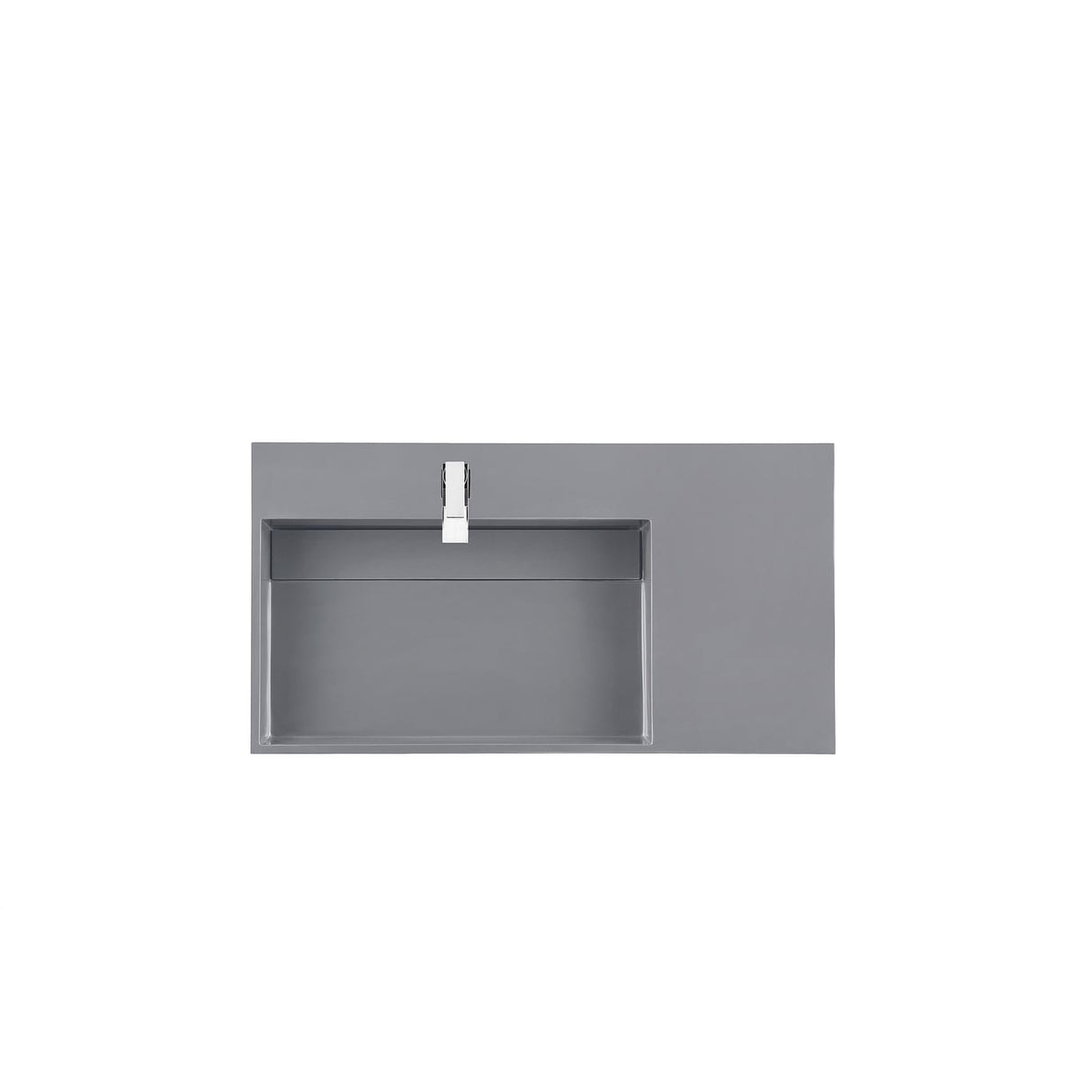 James Martin Vanities Linear 36" Single Vanity, Glossy White