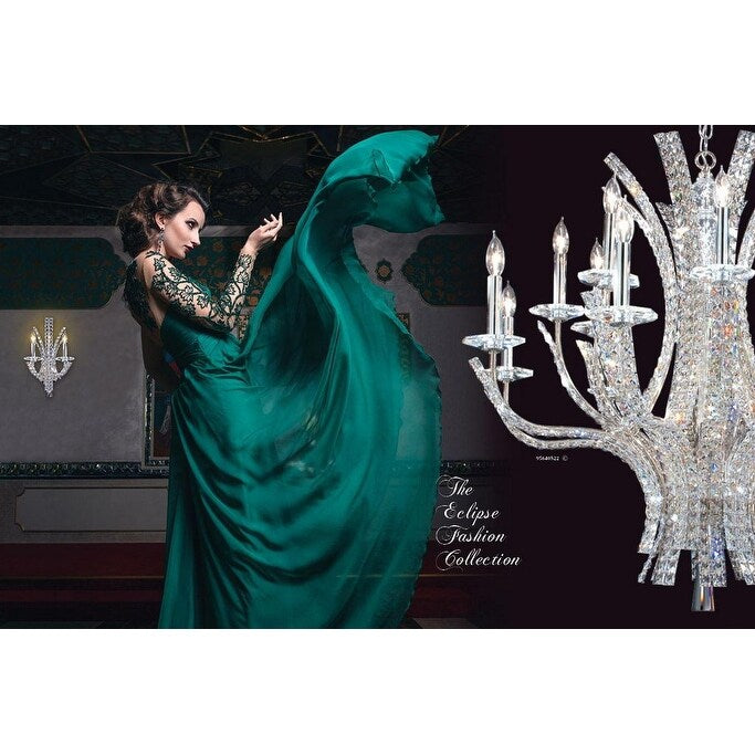 James R. Moder 94118S22 Four Light Vanity Princess Silver - One Size