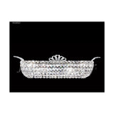 James R. Moder 94118S22 Four Light Vanity Princess Silver - One Size