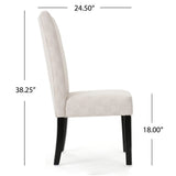 Jami Patterned Fabric Dining Chair by Christopher Knight Home (Set of 2)