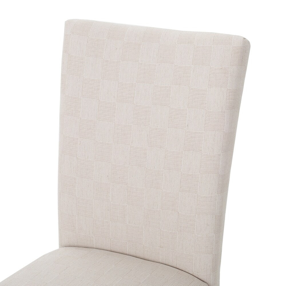 Jami Patterned Fabric Dining Chair by Christopher Knight Home (Set of 2)