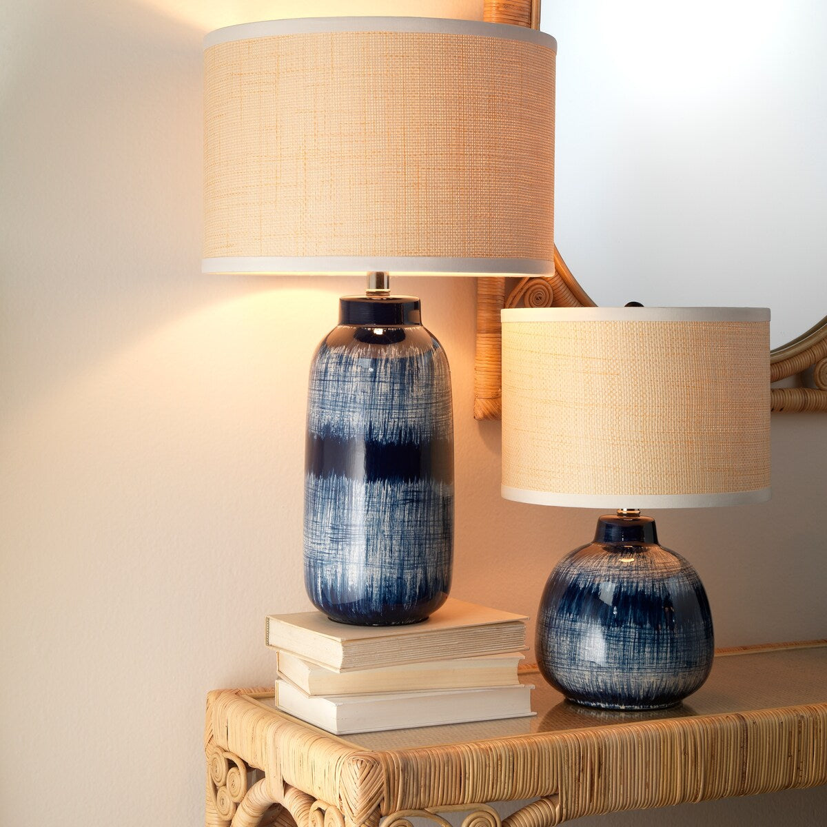 Jamie Young Batik Ceramic Table Lamp