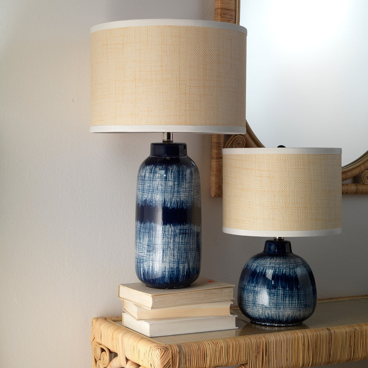Jamie Young Batik Ceramic Table Lamp