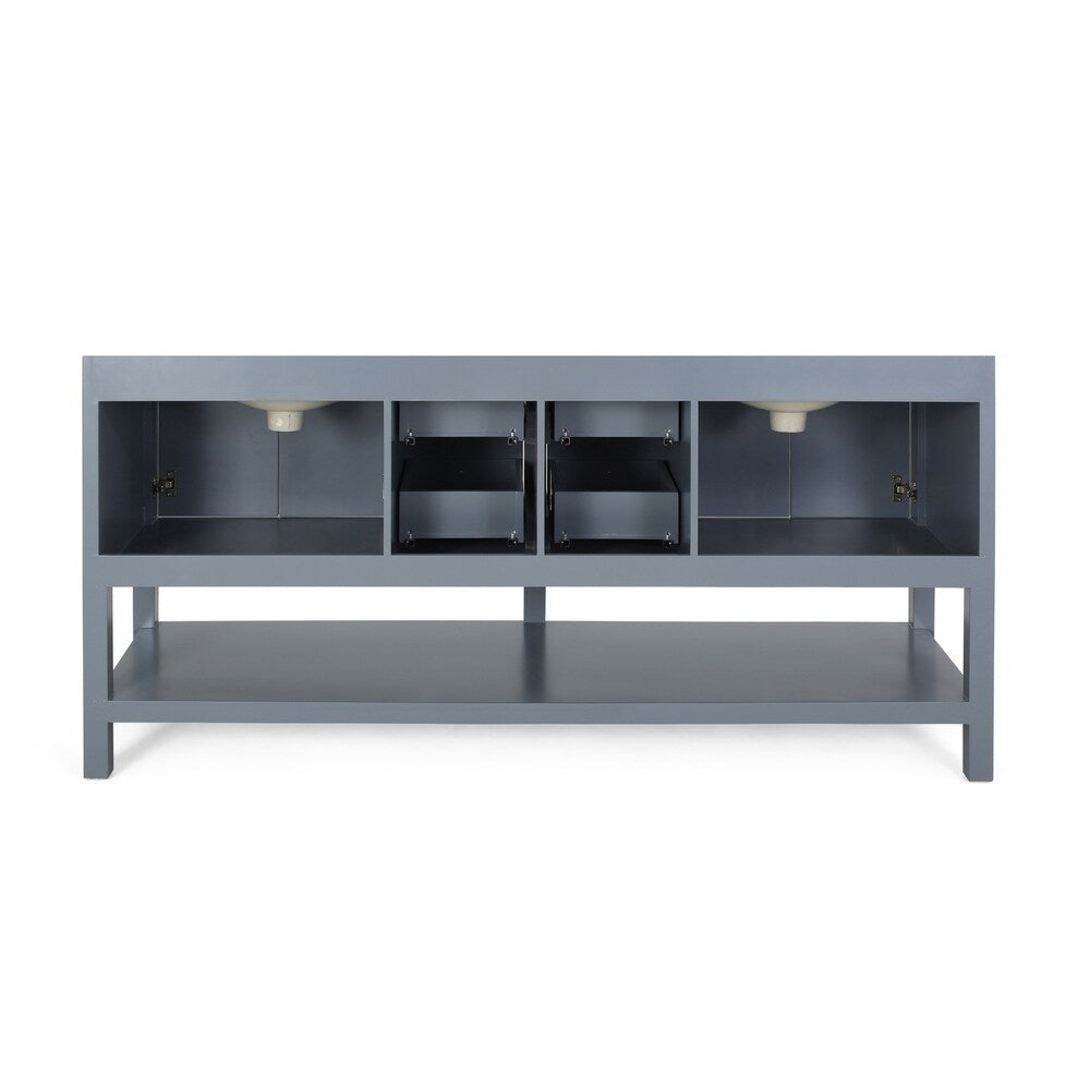 Jamison 72" Wood Bathroom Vanity (Counter Top Not Included) by Christopher Knight Home