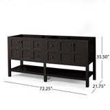 Jamison 72" Wood Bathroom Vanity (Counter Top Not Included) by Christopher Knight Home