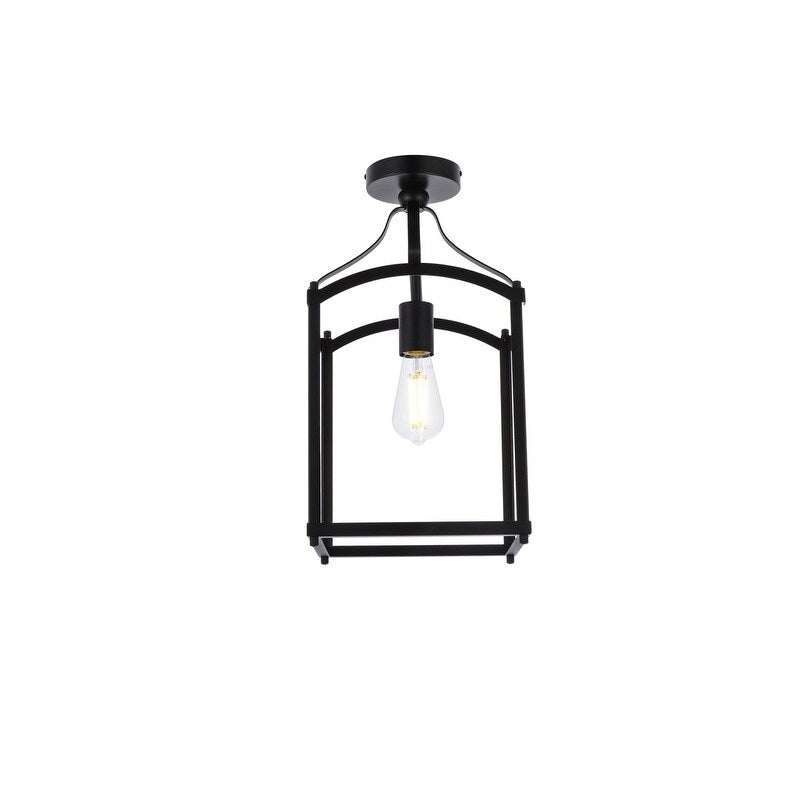 Jane 1 Light Flush Mount - 10 Inch