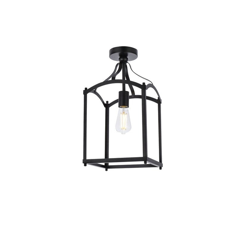 Jane 1 Light Flush Mount - 10 Inch