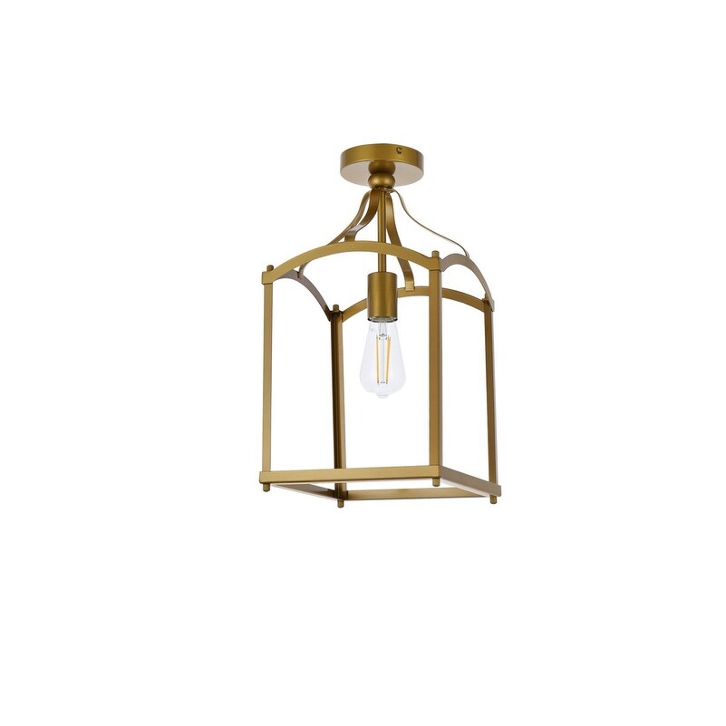 Jane 1 Light Flush Mount - 10 Inch