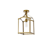 Jane 1 Light Flush Mount - 10 Inch