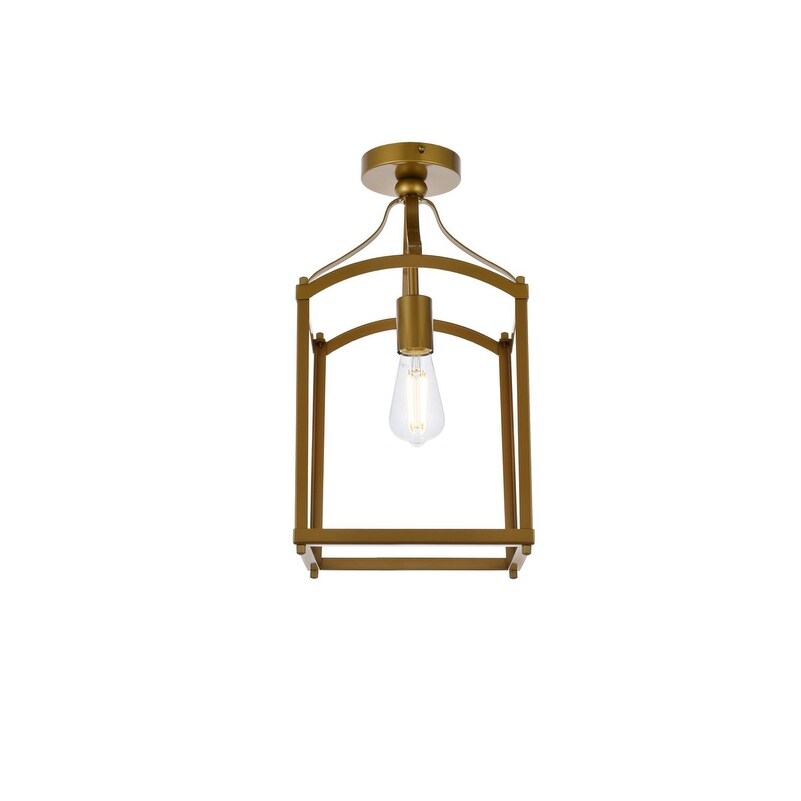 Jane 1 Light Flush Mount - 10 Inch