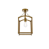 Jane 1 Light Flush Mount - 10 Inch