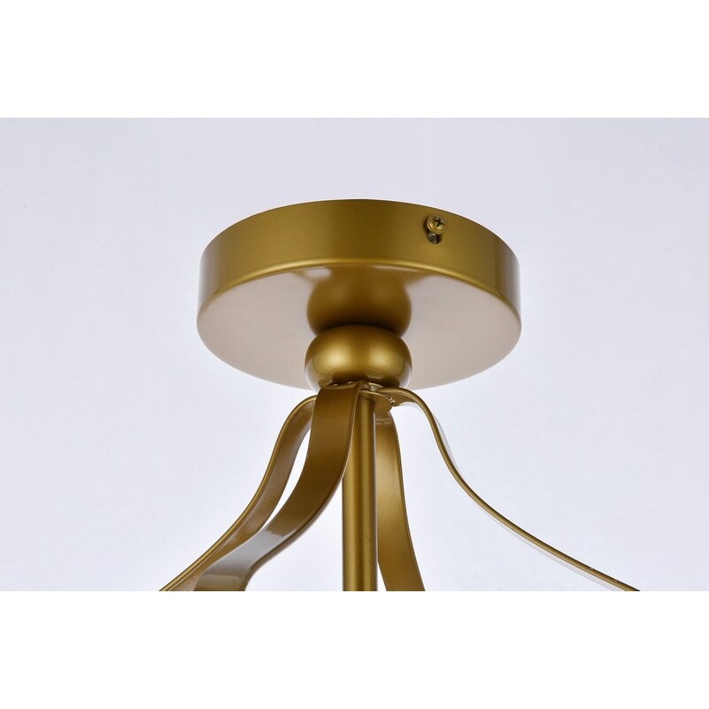 Jane 1 Light Flush Mount - 10 Inch