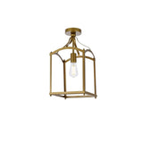 Jane 1 Light Flush Mount - 10 Inch