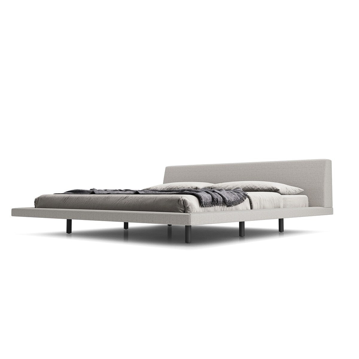 Jane Queen Bed in Luna Fabric