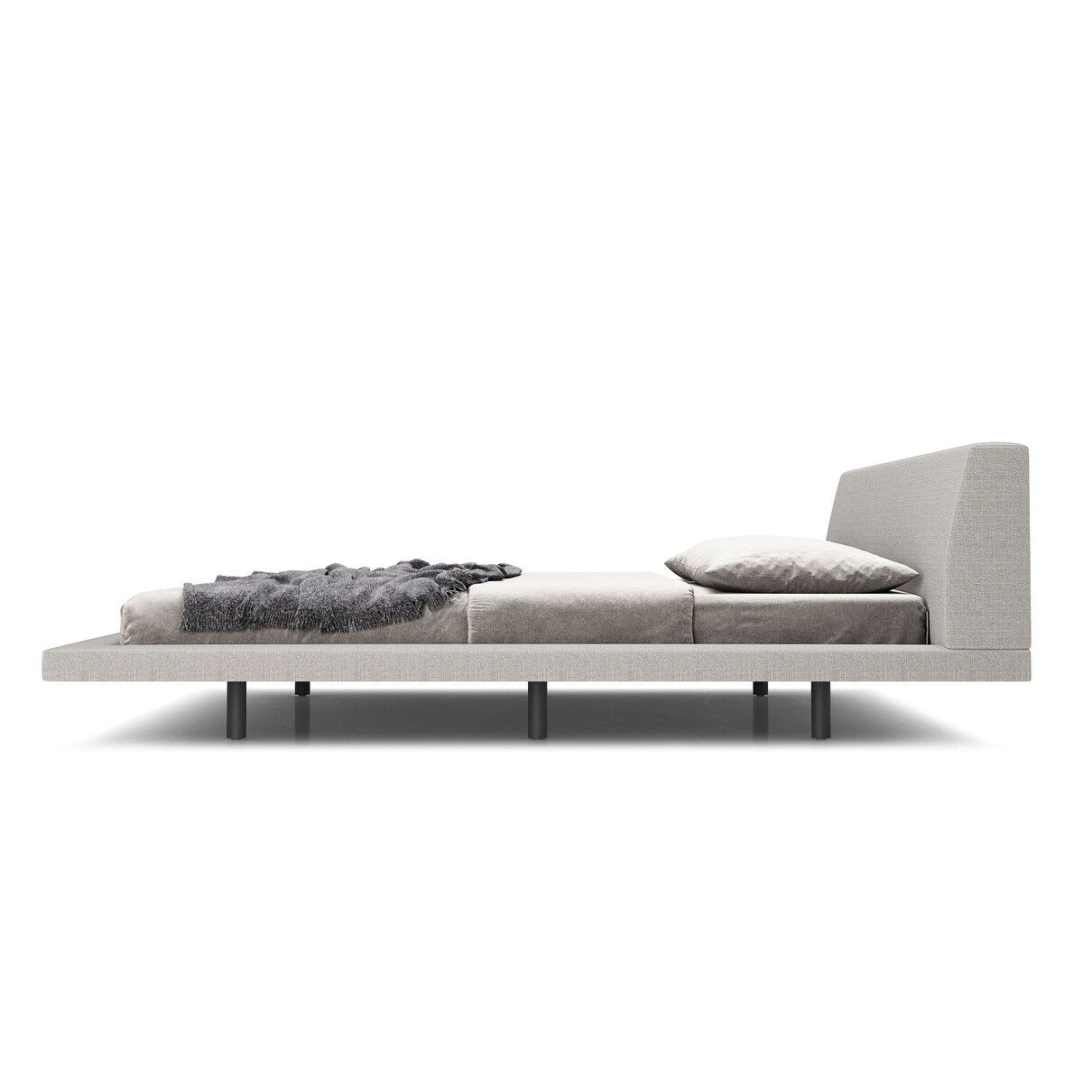 Jane Queen Bed in Luna Fabric