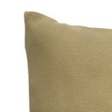 Jane Solid Throw Pillow, Sand