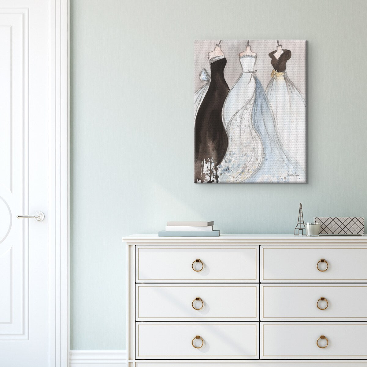 Jane, June & Jill by Lauren Maurer Canvas Art Print