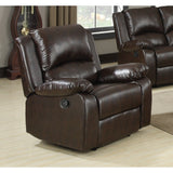 Janessa Casual Faux Leather Recliner