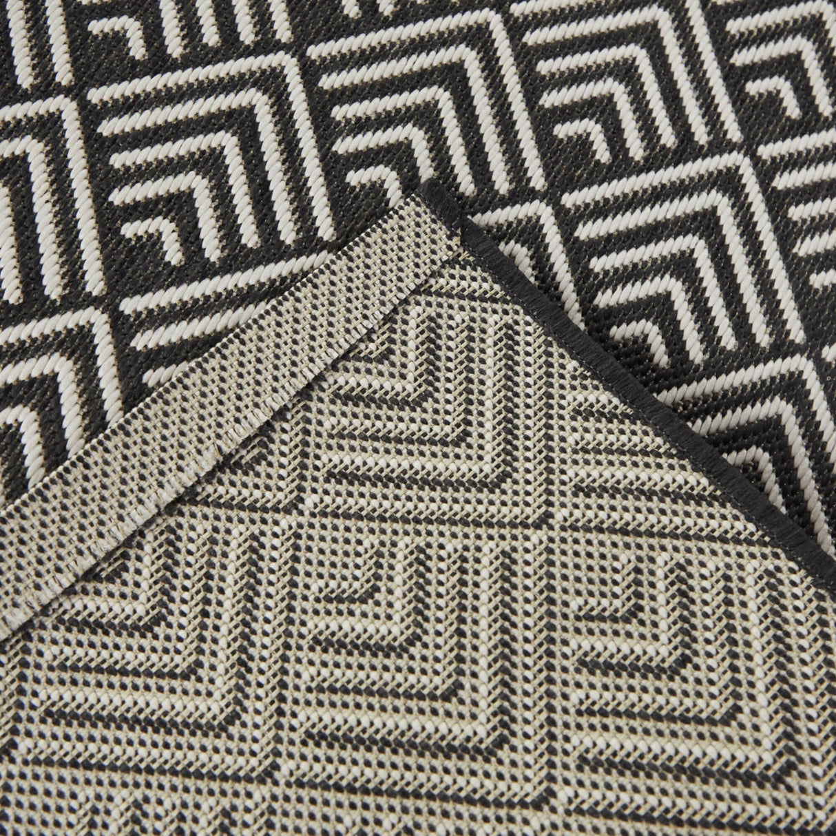 Janine Chevron Indoor/Outdoor Area Rug