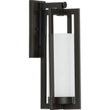Janssen Collection Oil Rubbed Bronze One-Light Large Wall Lantern - 22.440" x 11.020" x 10.630"